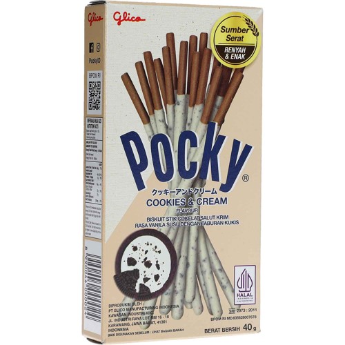 Pocky Cookies & Creme 40g