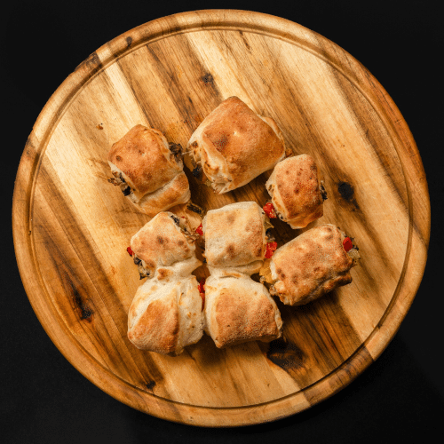 Vegane Pizzabrötchen 2 (6 Stück)
