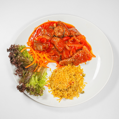 Hüftsteakstreifen (scharf)