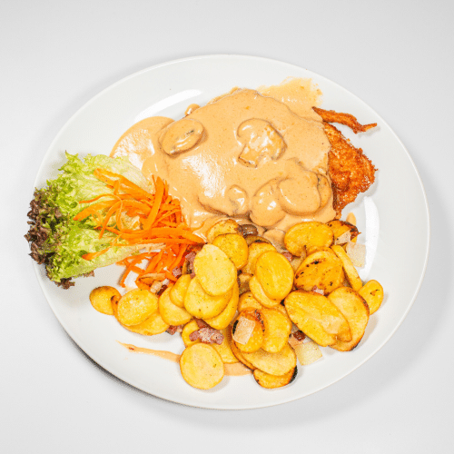 Paniertes Hähnchenschnitzel