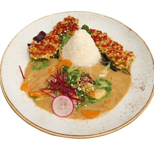 Crispy Flakes Tofu