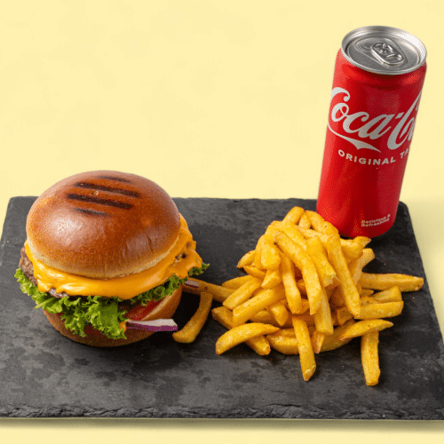 Cheeseburger Menü