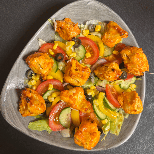 Gegrillter Hähnchenbrust Salat