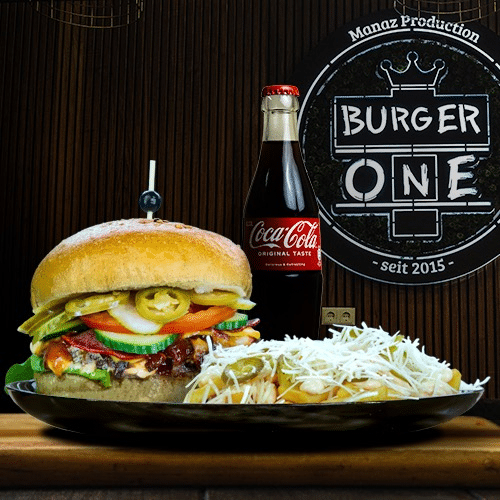 BBQ Burger Menü