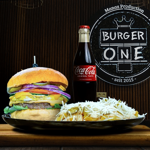Egg Burger Menü