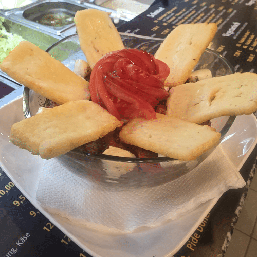 Halloumi Salat