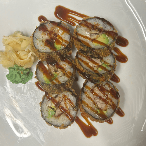 Gebratenes Sushi Ente
