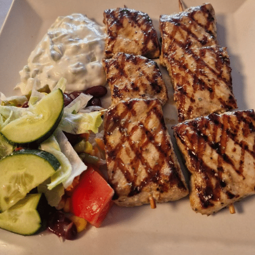 Souvlaki-Teller