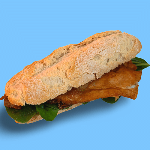 Backfisch Baguette