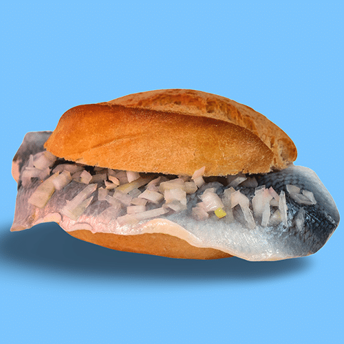 Bismarckhering Brötchen