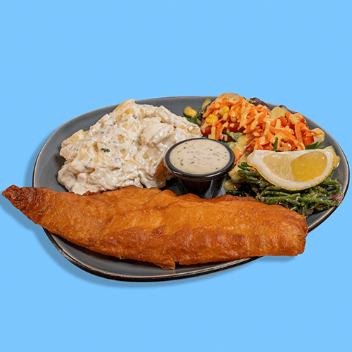 Rotbarschfilet Menü