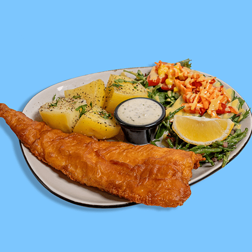 Seehechtfilet Menü