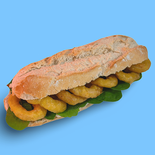 Tintenfisch Baguette