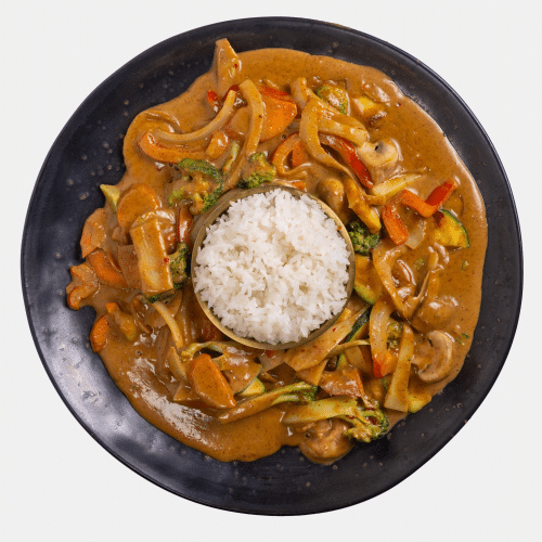 Erdnuss-Wok Delight