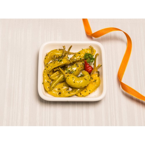 Peperoni mit Kräuter & Knoblauch