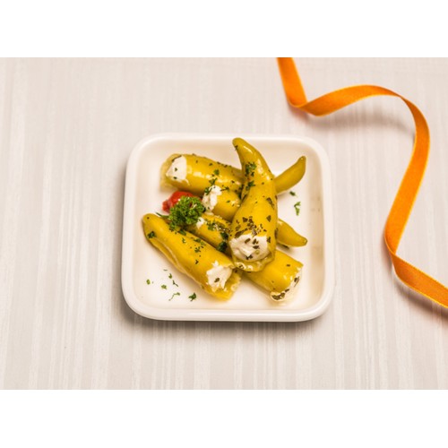 Gefüllte Peperoni mit Frischkäse