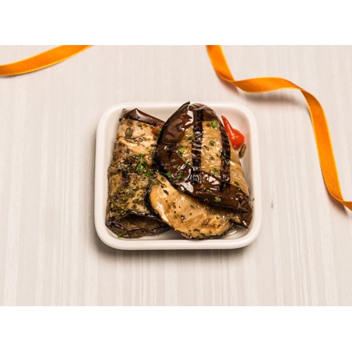 Gegrillte Aubergine