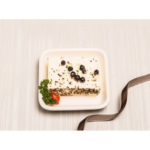 Schafskäse mit Kräuter & Knoblauch