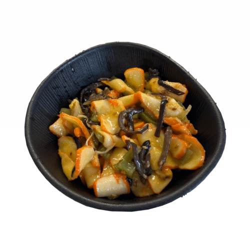 Tintenfisch-Sesam-Salat