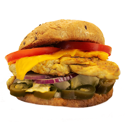 Hot Chicken Lemon Burger