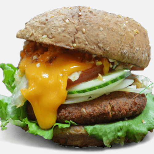 Burgervegan seitan-kichererbsen