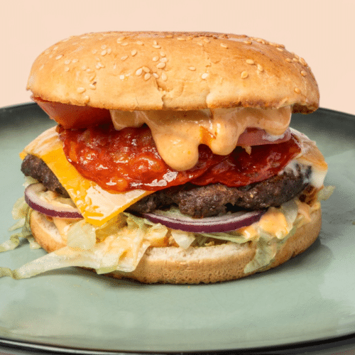 Chorizo Burger Menü