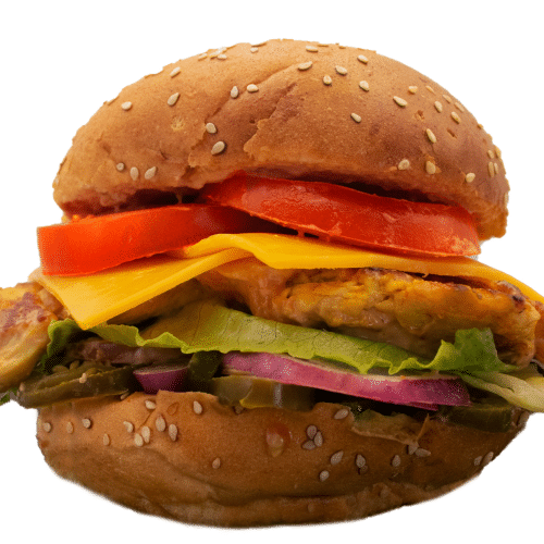 Hot Chicken Lemon Burger  Menü