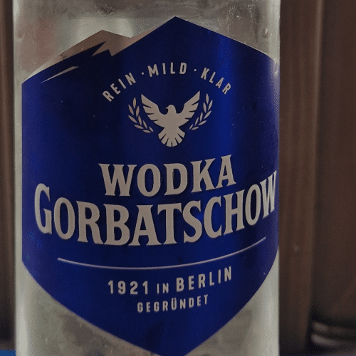 Wodka Flasche
