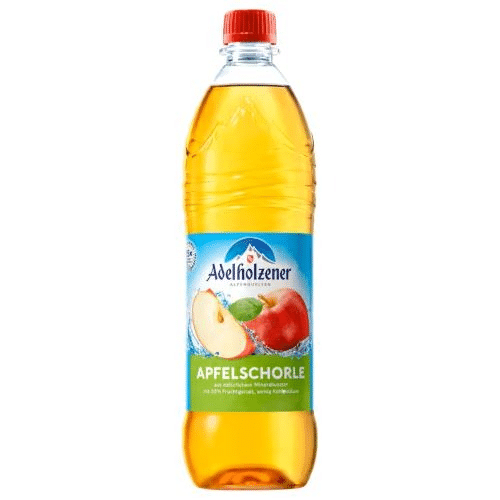 Adelholzener Apfelschorle 1.0l (Mehrweg)