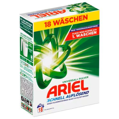 Ariel Universal Vollwaschmittel 18 Wäsche ca. 1kg