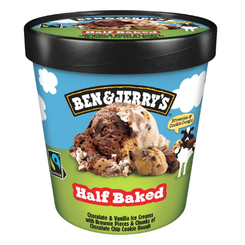 Ben & Jerry's Half Baked 465ml