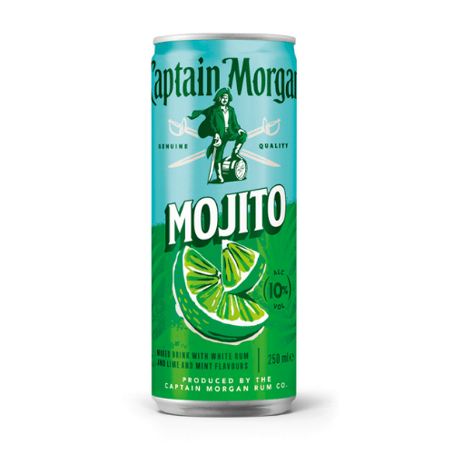 Captain Morgan White & Mojito 10vol. 250ml