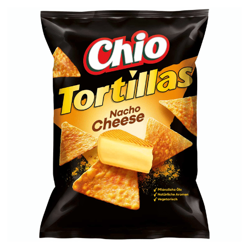 Chio Tortillas Nacho Cheese 110g
