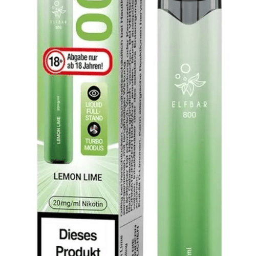 Elfbar 800 Einweg E-Zigarette Lemon Lime 20 mg/ml