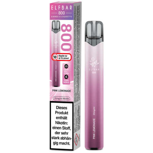 Elfbar 800 Einweg E-Zigarette Pink Lemonade 20 mg/ml