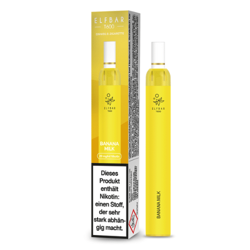 Elfbar T600 Banana Milk 20 mg/ml