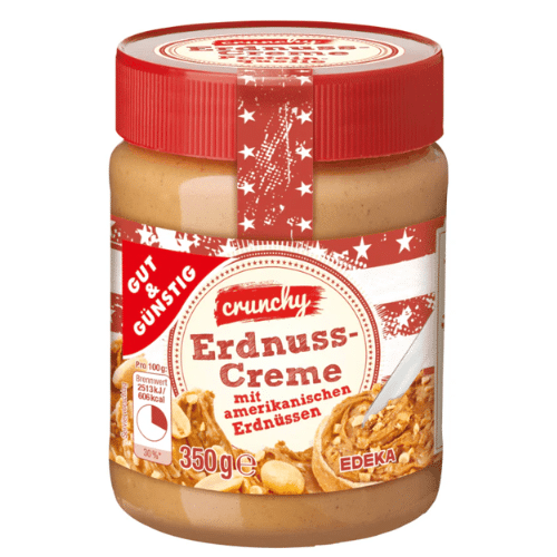 G&G Erdnusscreme crunchy 350g