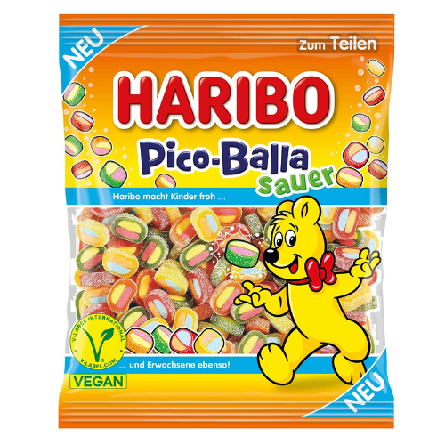 Haribo Pico-Balla Sauer Vegan 160g