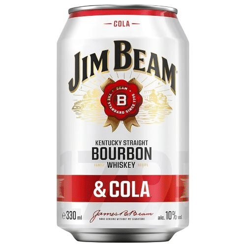 Jim Beam & Cola 10vol. 330ml