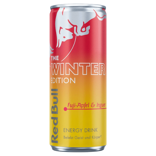 Red Bull Fuji-Apfel und Ingwer 250ml