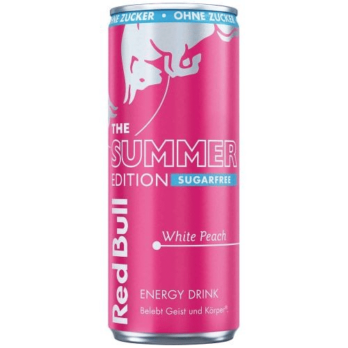 Red Bull White Peach Sugarfree 250ml