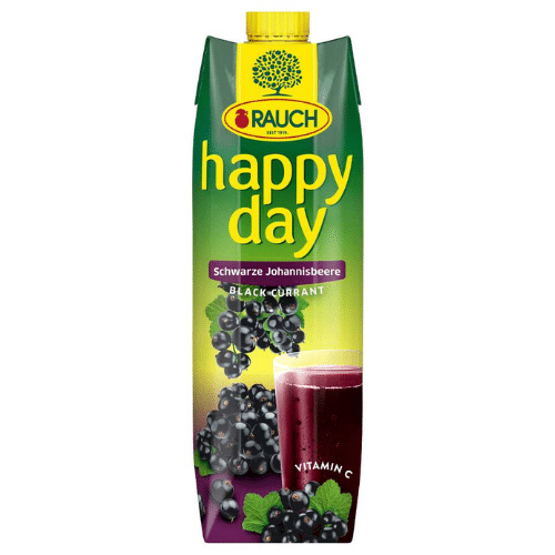 Schwarzer Johannisbeernektar - Happy Day 1l