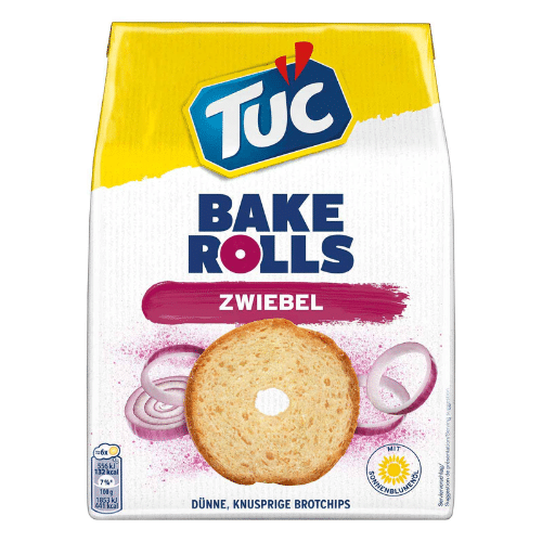 Tuc Bake Rolls Zwiebel 150g