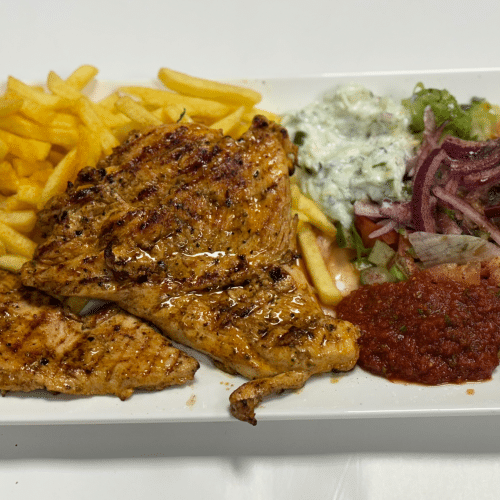 Hähnchenbrustfilet Teller