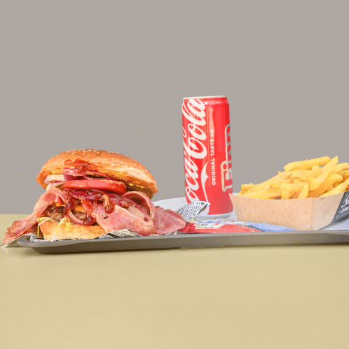 Western Burger - Menü