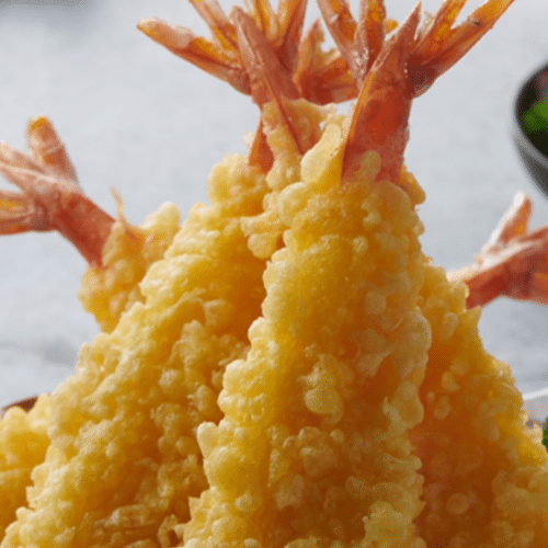 Garnelen-Tempura (3 Stk.)