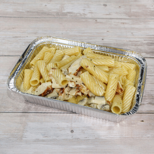 Maccheroni Pollo e Funghi