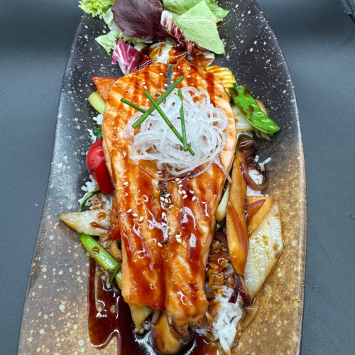 Teriyaki Lachs