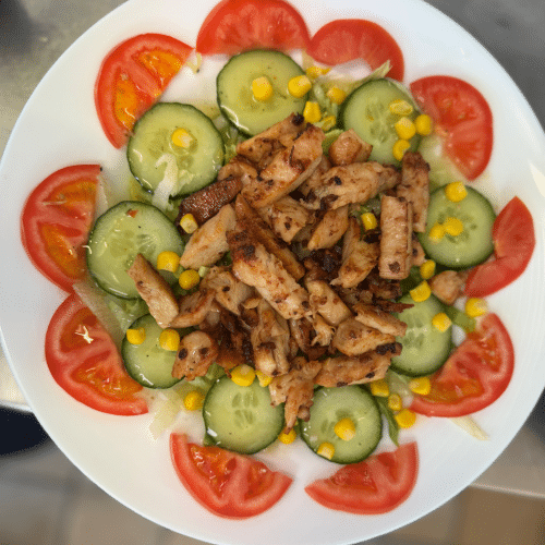 Hähnchen Salat