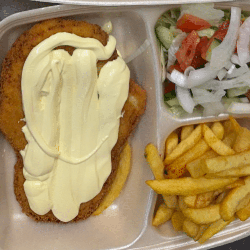 Hollandaise Schnitzel
